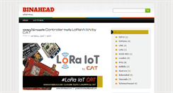 Desktop Screenshot of binahead.com